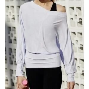 Free People White Off-Shoulder Blouse